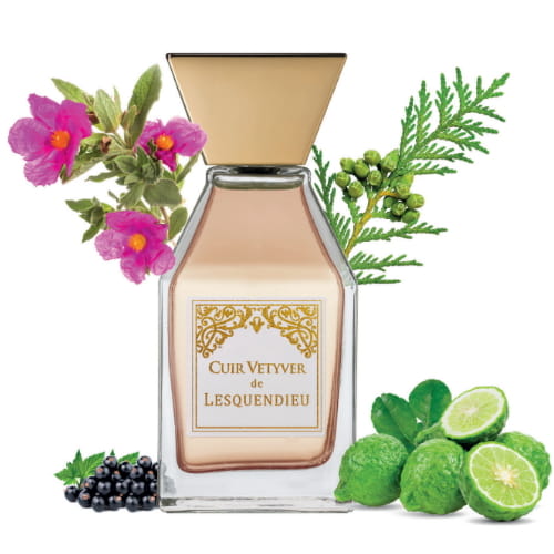 Lesquendieu Cuir Vetyver EDP